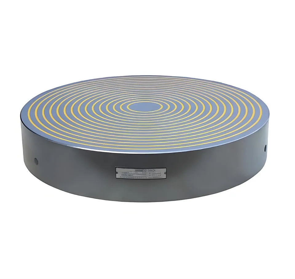 Mandrino elettromagnetico rotondo con poli concentrici